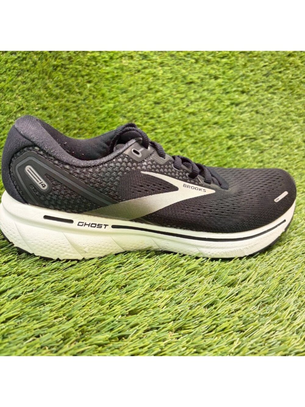 Brooks Ghost 14 Womens Size 8.5 Black White Athletic Running Shoes Sneakers